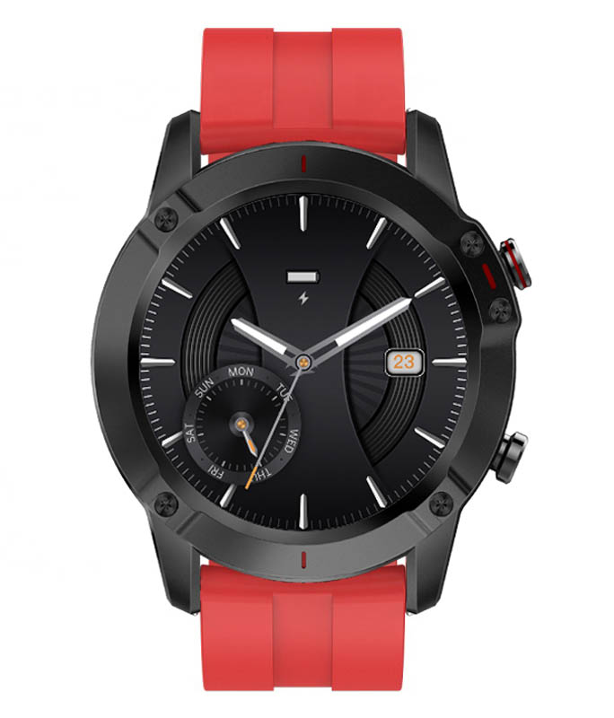 Ρολόι Χειρός 3GUYS 3GW2052 Smartwatch Red Cilicone Strap 3GUYS